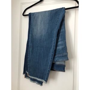 NWT- Loft Plus - notched hem jeans